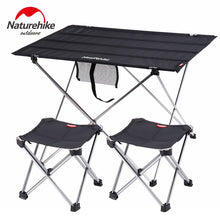 Load image into Gallery viewer, Naturehike Collapsible Ultralight Portable Aluminium Roll Up Outdoor Folding Camping Table Fishing Table Foldable Picnic Table